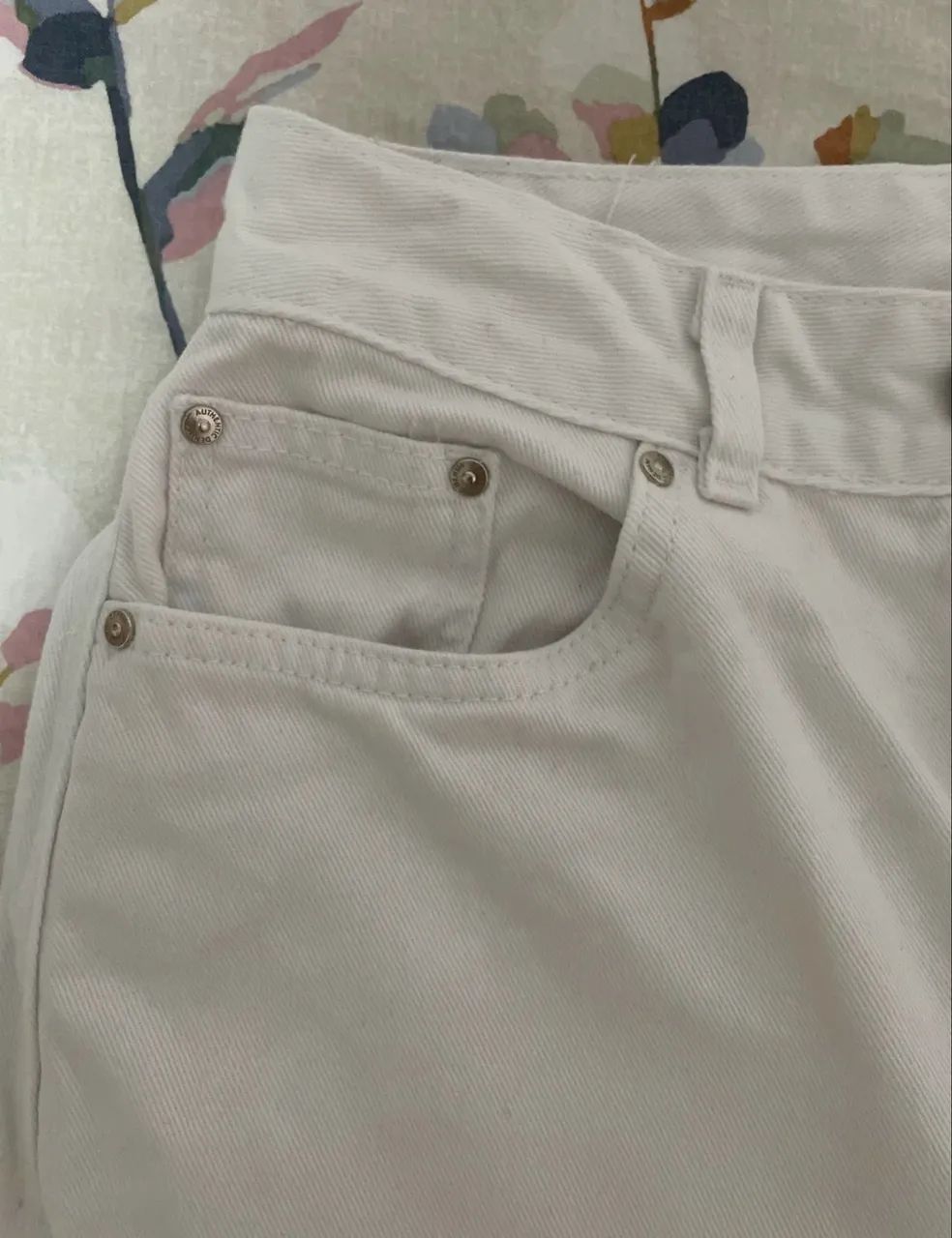 Calça Jeans Branca C&A - Foto 3