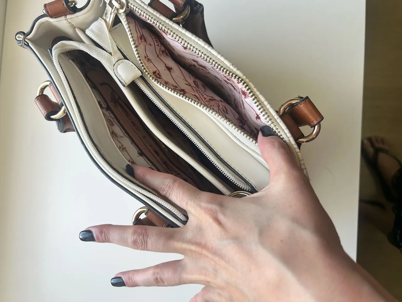 Bolsa couro - Foto 4