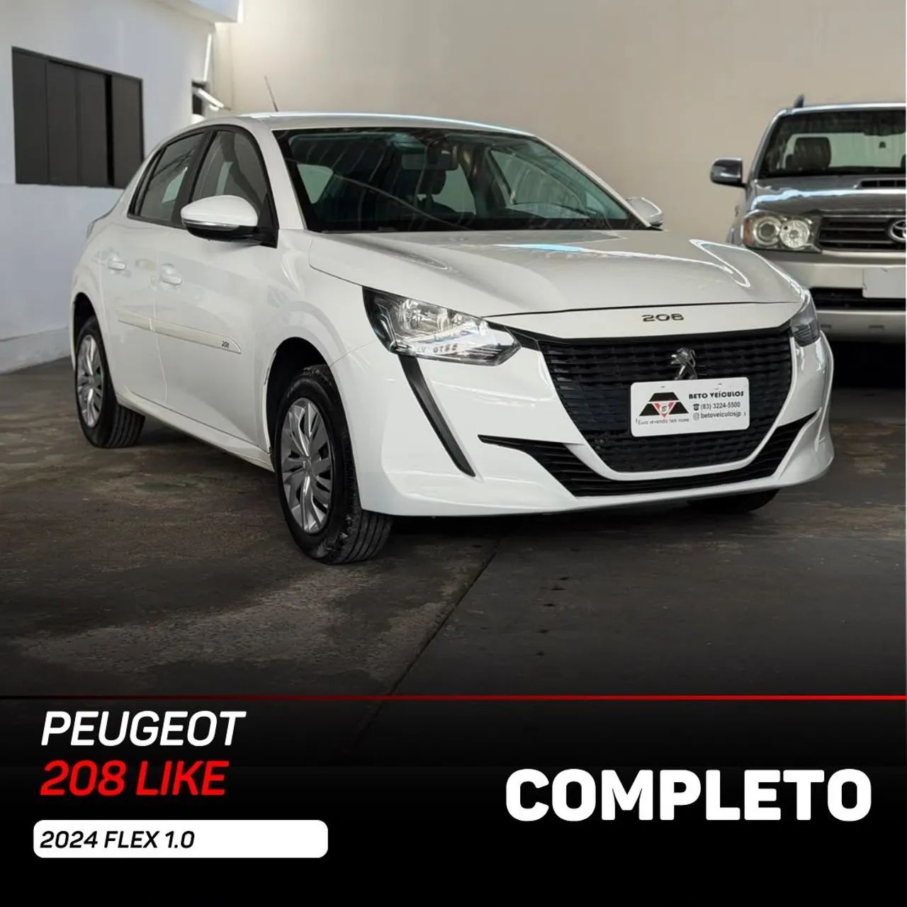 Peugeot 208 Like 1.0 Flex 6V 5P Mec. 2024