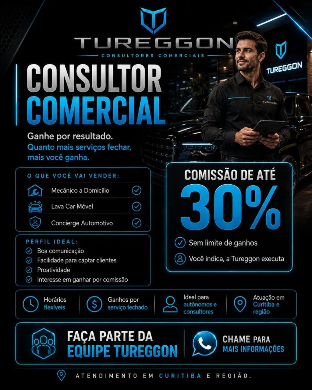 Consultores Comerciais - home office 