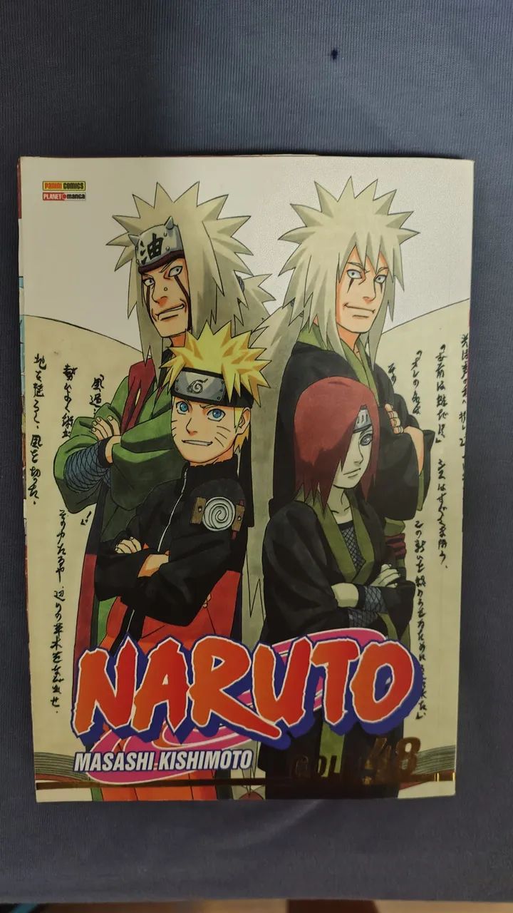 Mangá Naruto Shippuden volume 48 gold - Livros e revistas