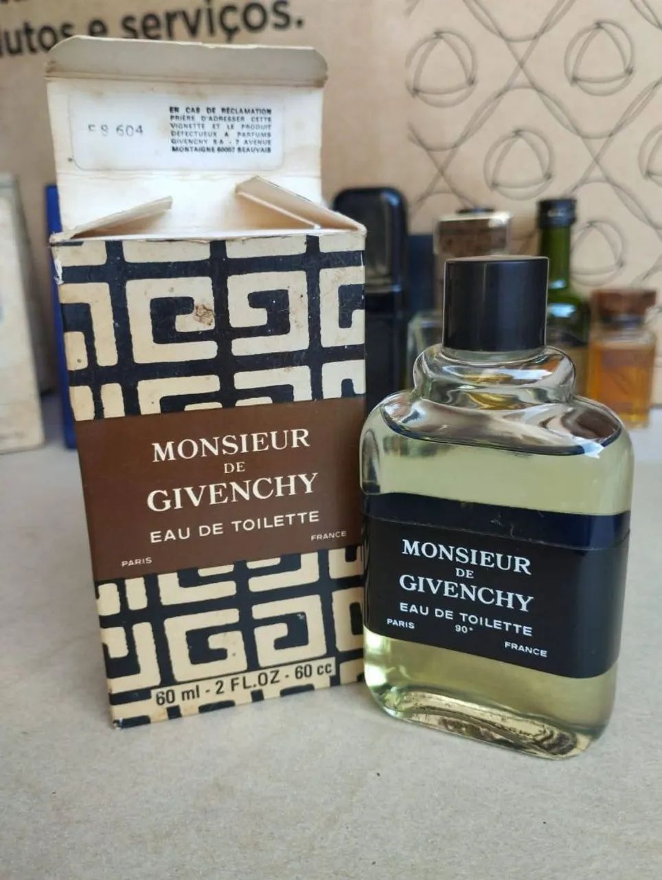 Perfume Monsieur de Givenchy eau de Toilette 60ml