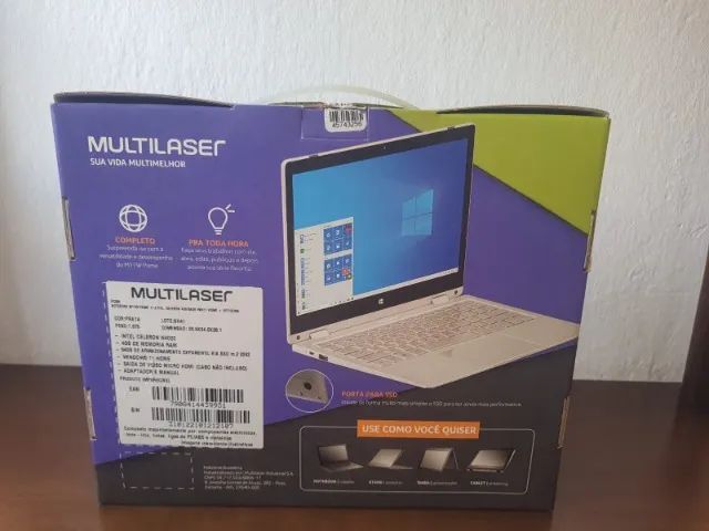 notebook multilaser m11w em perfeito estado de funcionamento - Foto 4