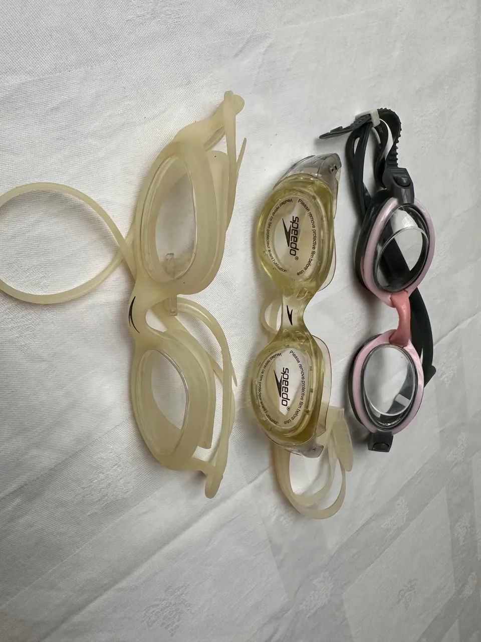 3 óculos de natação speedo
