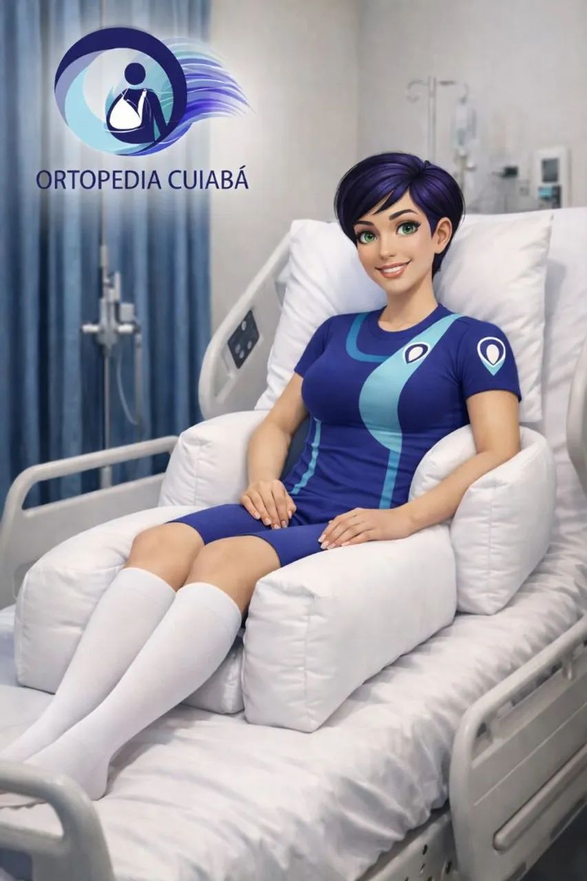 Meia pós operatório antitrombo