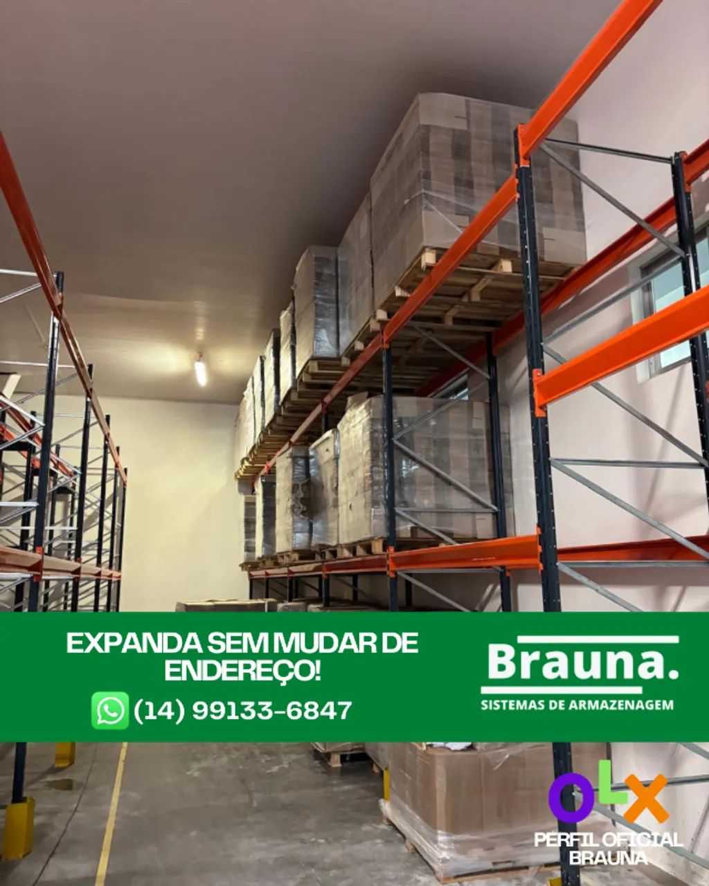 Porta Paletes - Montagem Rápida e Segura