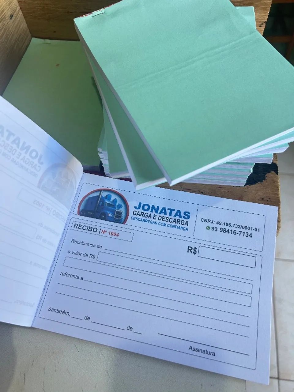 Blocos de Notas e Recibo - Foto 2
