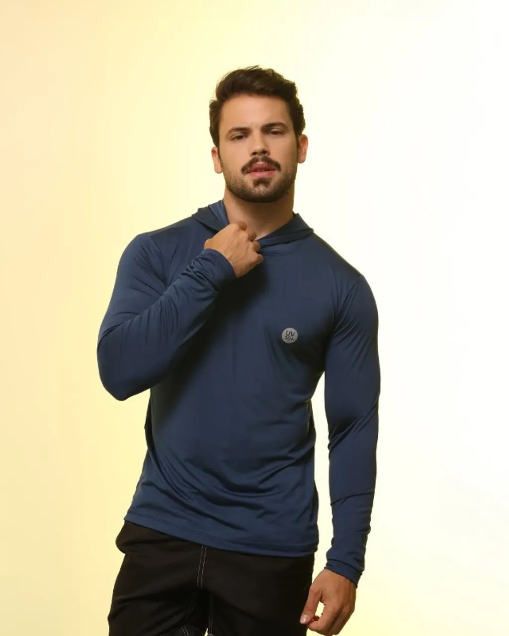 Camisa UV com Capuz - Foto 2