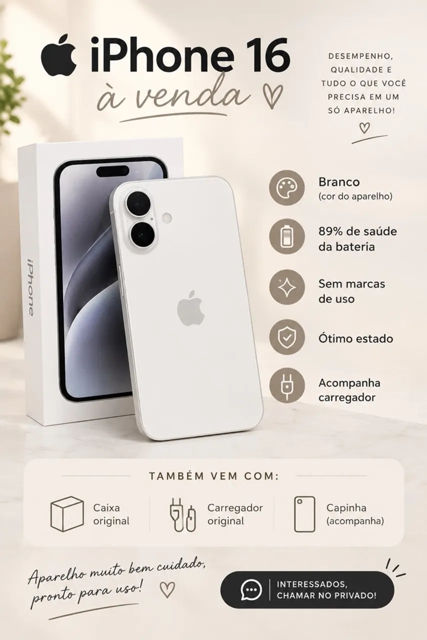 Vendo iPhone 16 