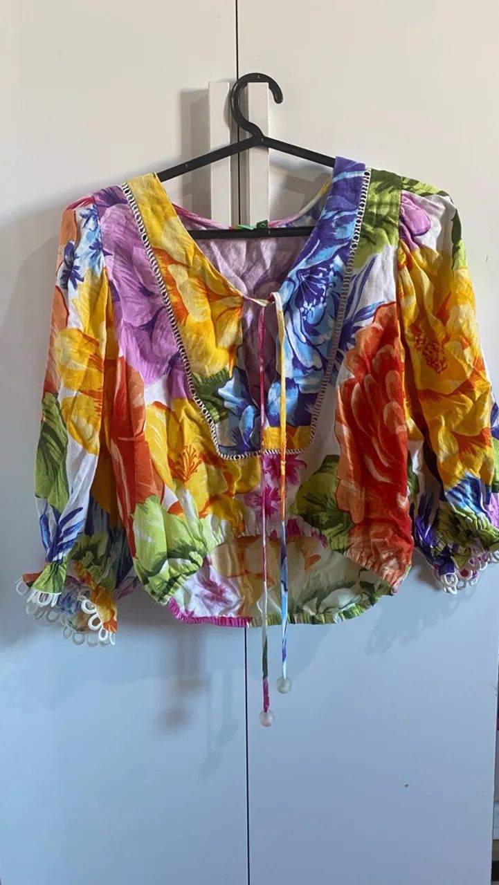 Blusa Farm Chita M - Foto 4