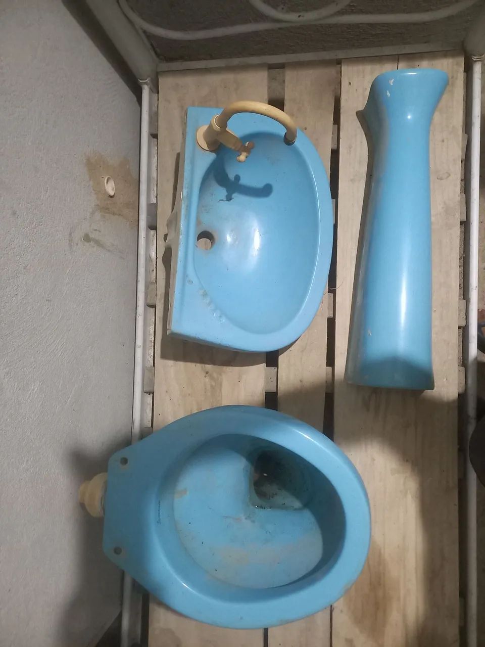 Jogo de vaso e lavatório 