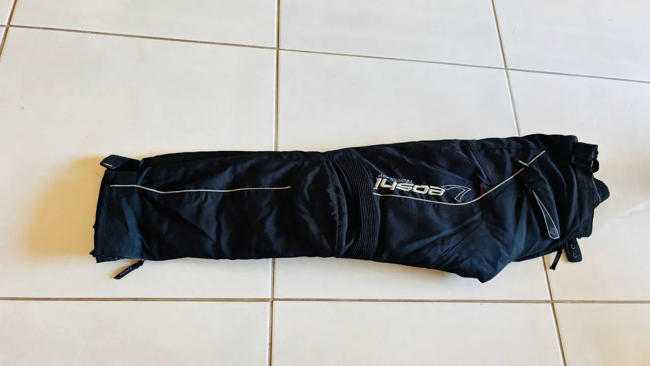 Calça para motociclista 