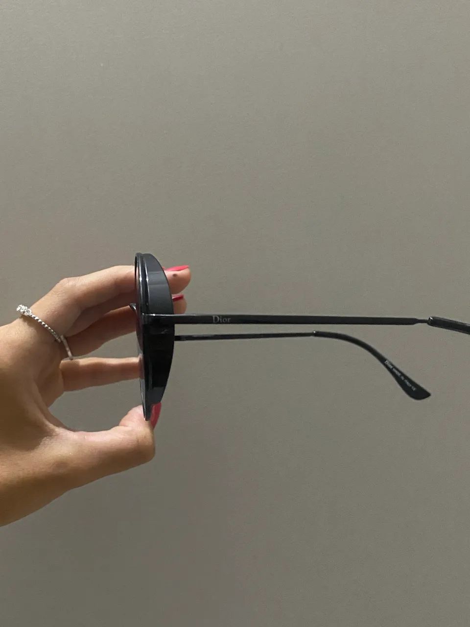 Óculos Dior Modelo So Real - Lentes Espelhadas Azuis - Foto 5