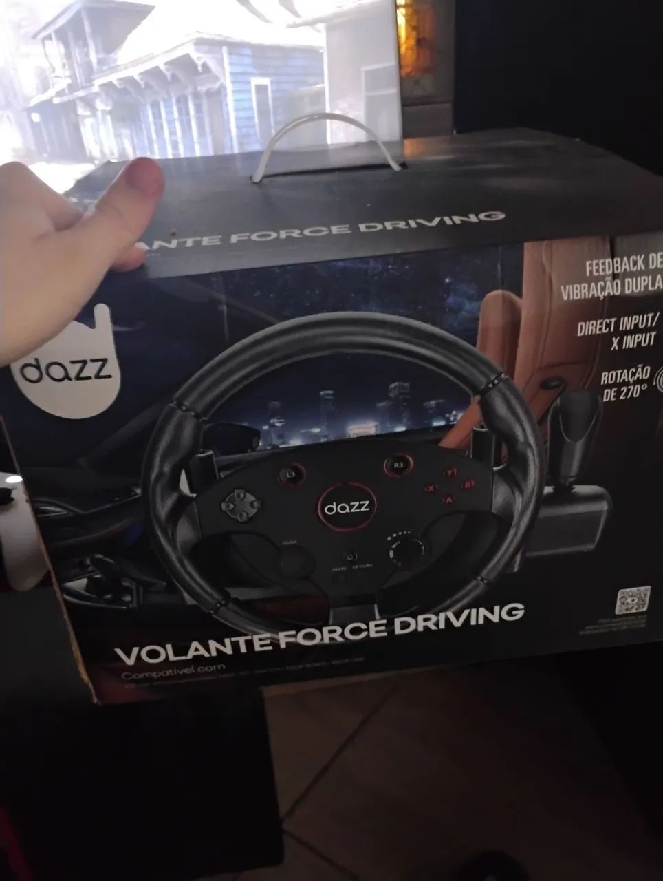 Volante da Dazz force driving - Foto 2