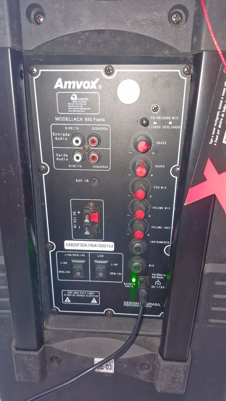 Caixa de Som Amvox 850w - Foto 4