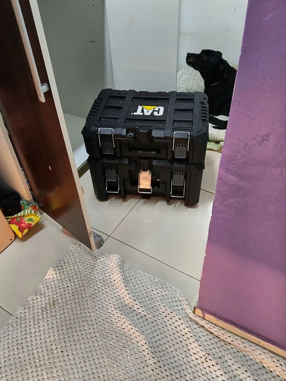 Torre carrinho de ferramentas cat completa com nota fiscal de compra.  - Foto 3