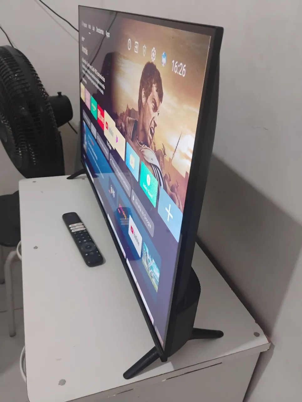 Vendo smartv 32 polegadas TCL HDMI Android seminova bairro granja Lisboa  - Foto 3