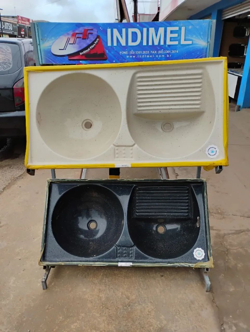 Tanque duplo de fibra