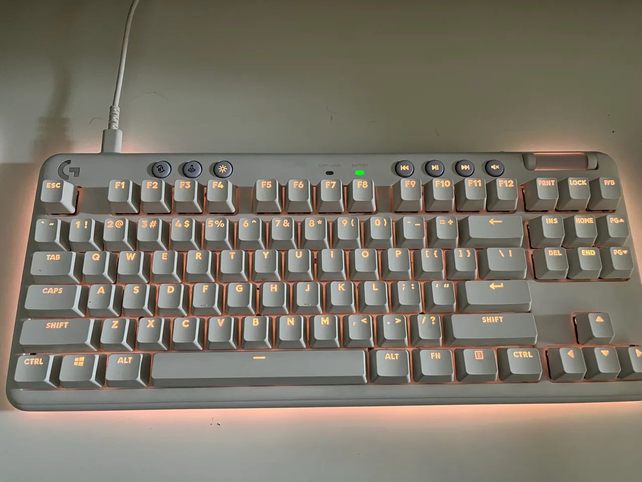 Teclado Logitech G715 branco - Foto 2