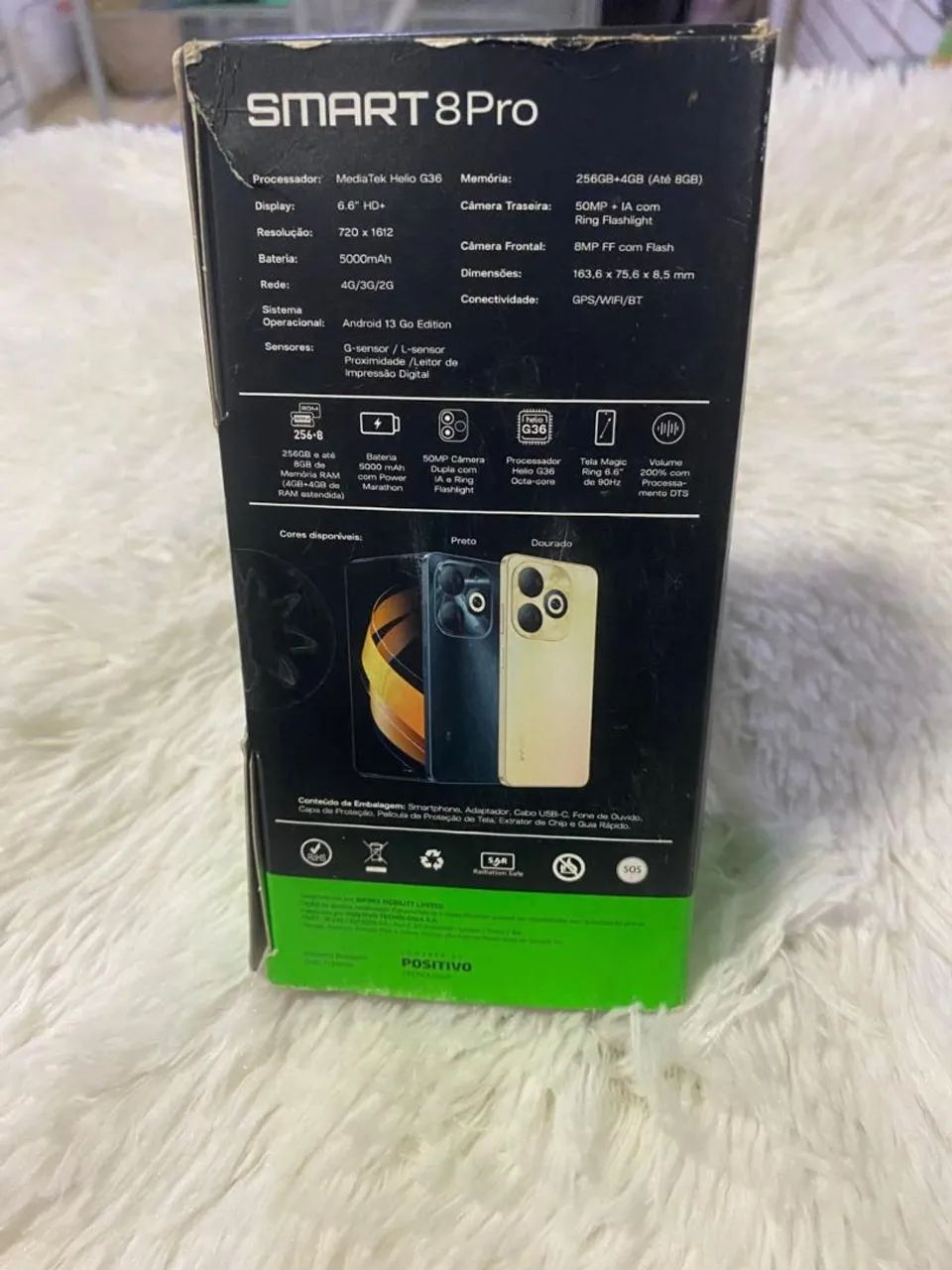 Vendo Infinity smart pro. 256 GB caixa fechada. - Foto 2
