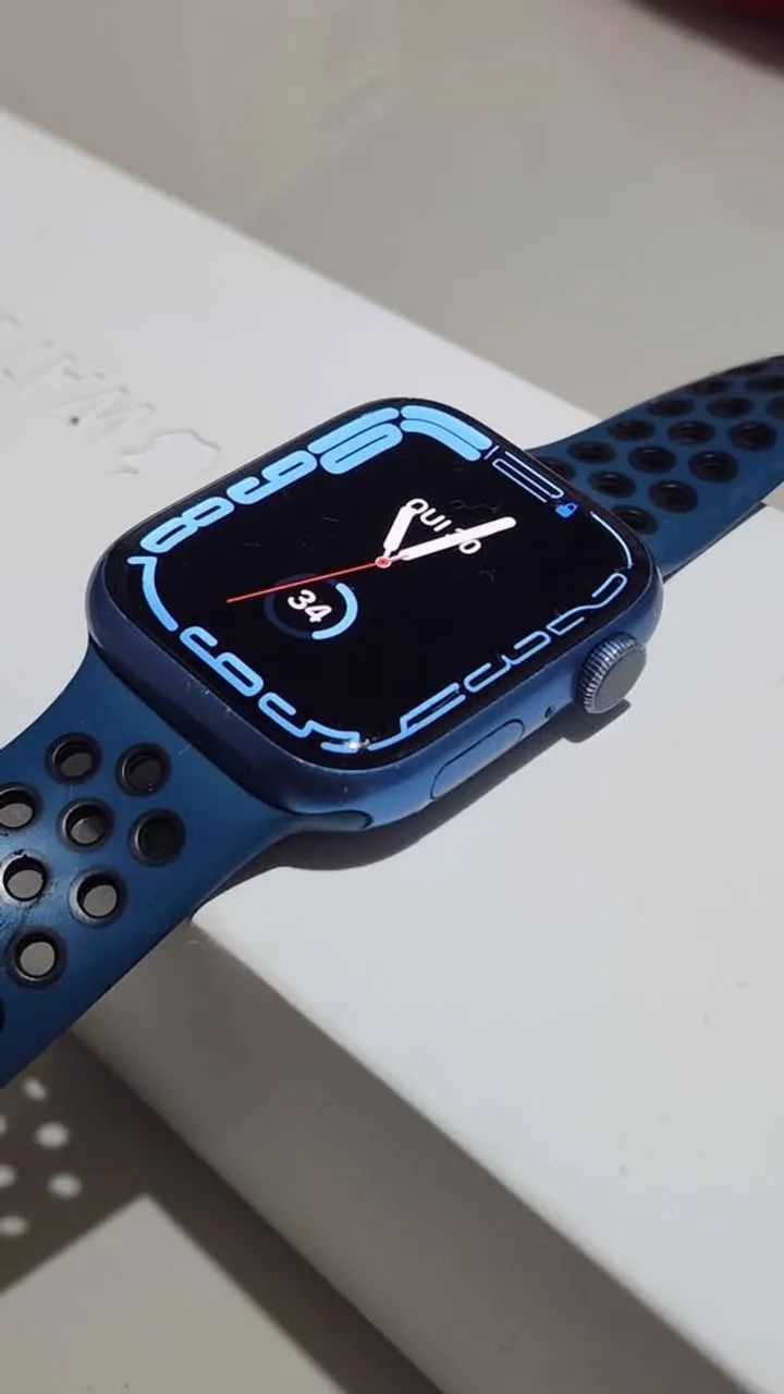 Apple Watch Series 7 45mm Abyss Blue - Foto 2