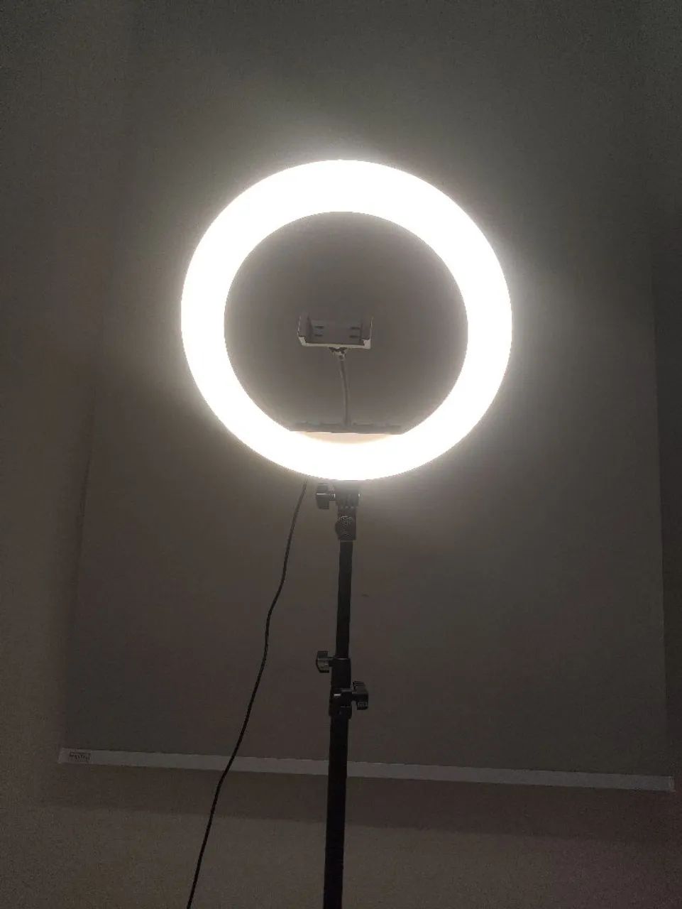 ring light com controle 14 polegadas com controle