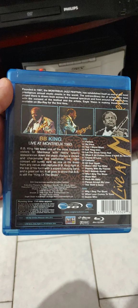 BB king blu-ray original importado praticamente novo. - Foto 2