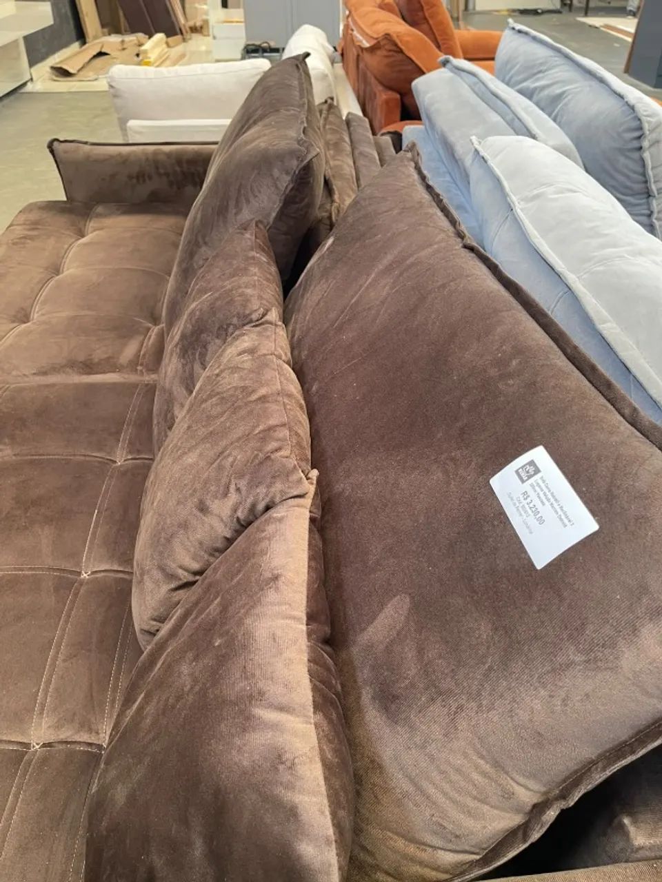 SOFÁ-CAMA RETRÁTIL E RECLINÁVEL DETROIT 3 LUGARES - Foto 3