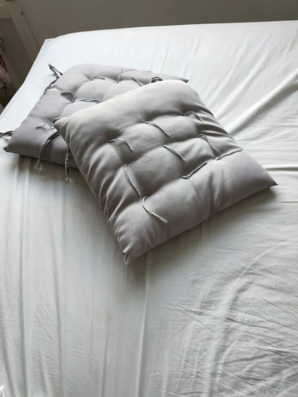 Almofadas futon cor cinza  - Foto 3