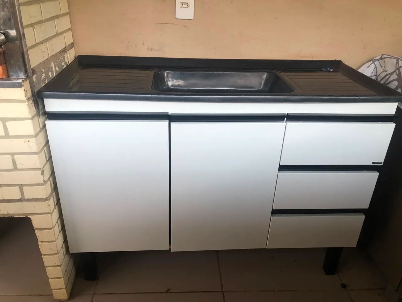Bancada com armário - Foto 2