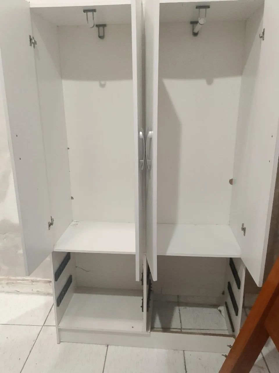 Guarda roupa solteiro branco . - Foto 4