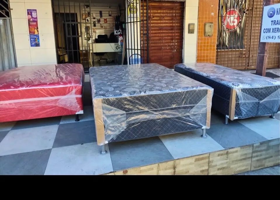 Cama box de casal 