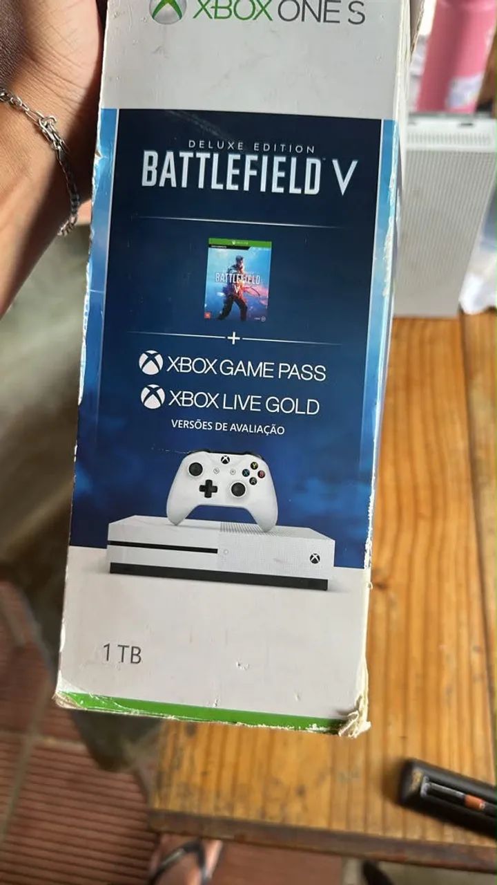 Xbox one S 1 TB com jogo e controle 