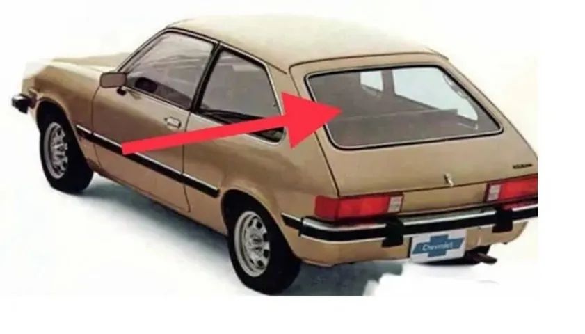 Vidro Tampa Traseira vigia Gm Chevette Hatch Original c desembaçador - Foto 2