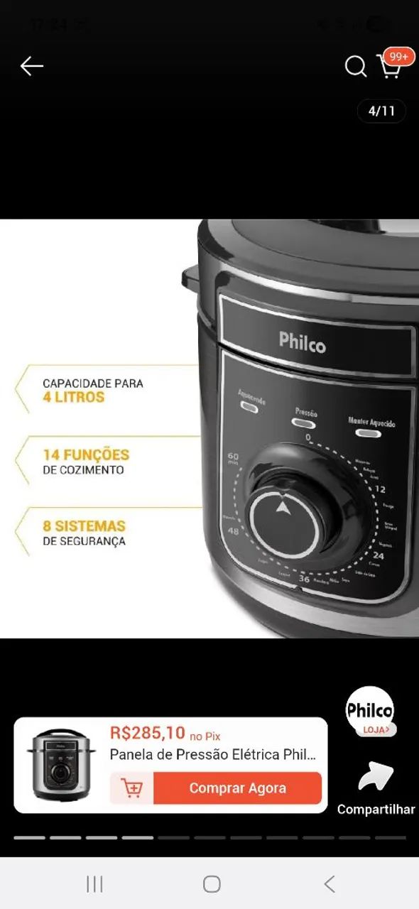 Panela elétrica nova 220v - Foto 2