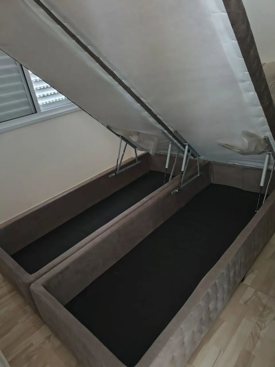Cama Box Queen com Baú e Cabeceira - Foto 2