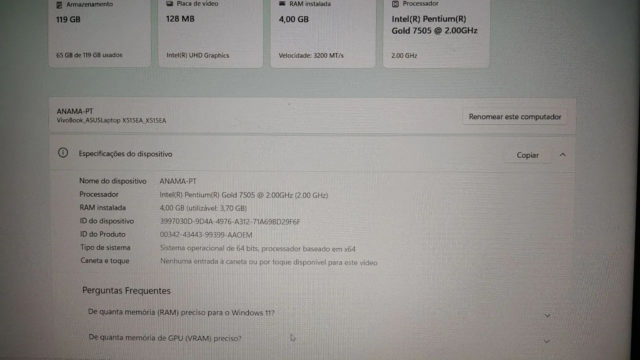 Notebook Asus Vivibook Go 15 - Foto 5