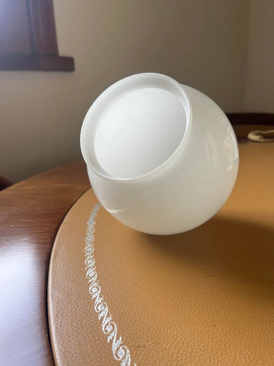 Globo de teto em Opalina. - Foto 3