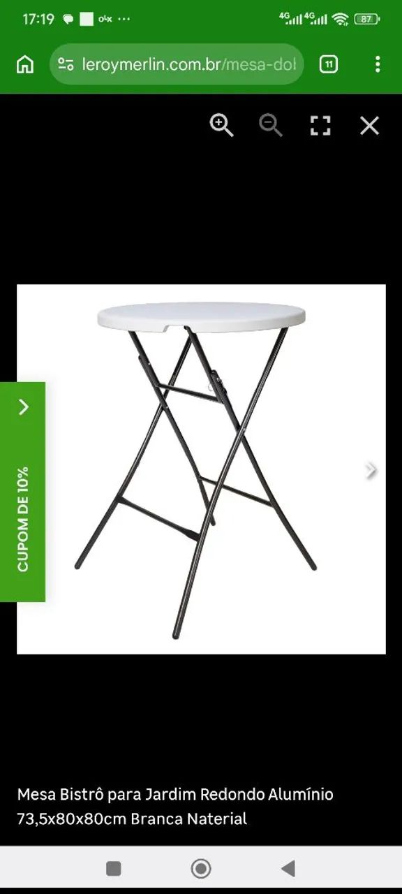Mesa Dobrável Bistrô