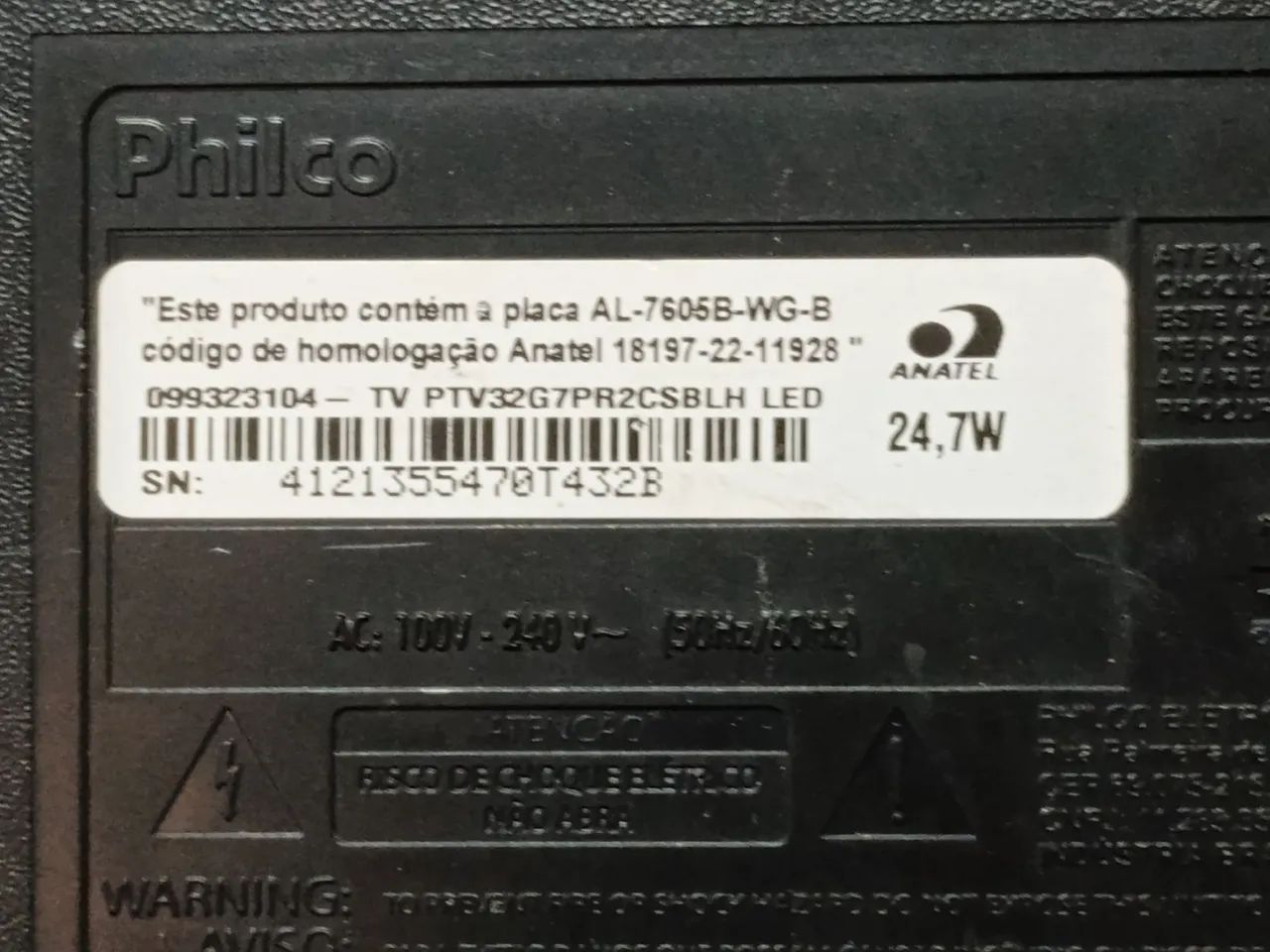 Tv smart 32 polegadas Philco roku - Foto 5