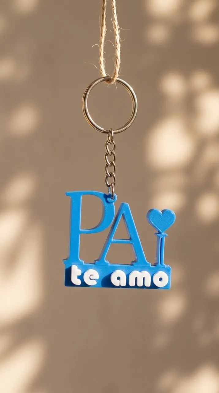 Chaveiro Dia dos Pais, Lembrancinha, Presente Pai