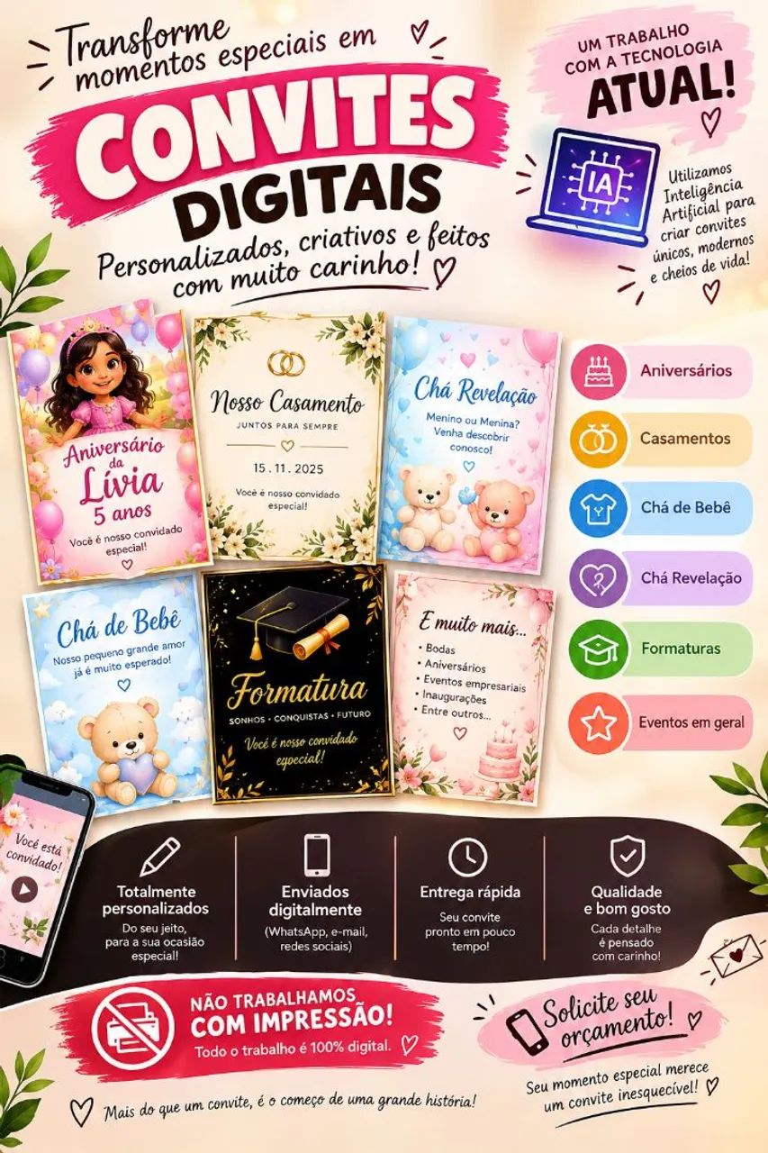 Convites personalizados - Foto 2