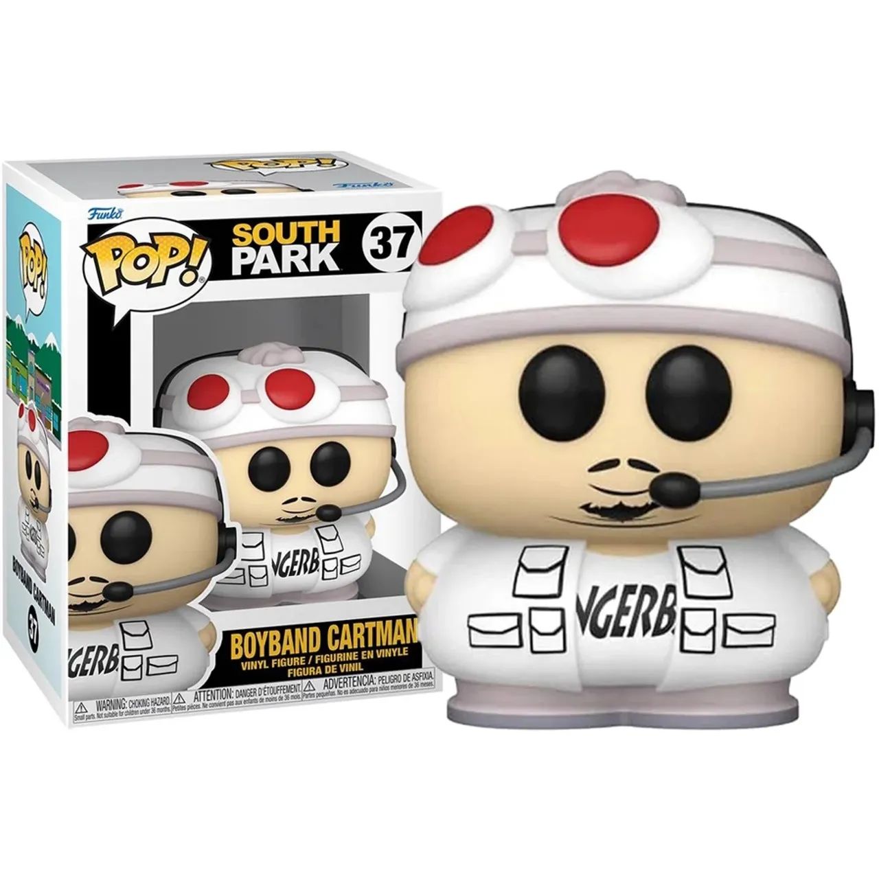 Funko Pop South Park Boyband Cartman #37 Original com Caixa