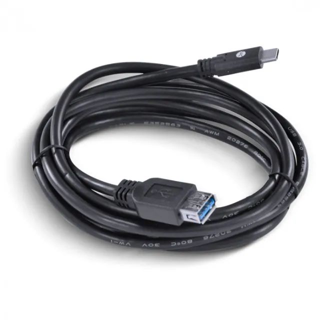 Cabo Extensor Usb Tipo C Para Usb-a Fêmea Vinik 2m Preto - Foto 2