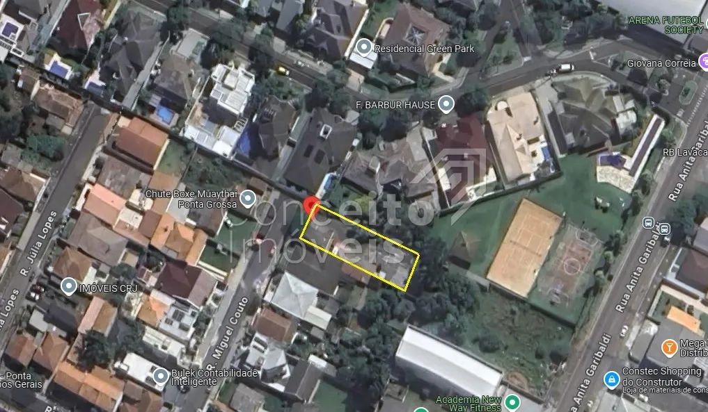 Terreno com 889,70m² - Órfãs