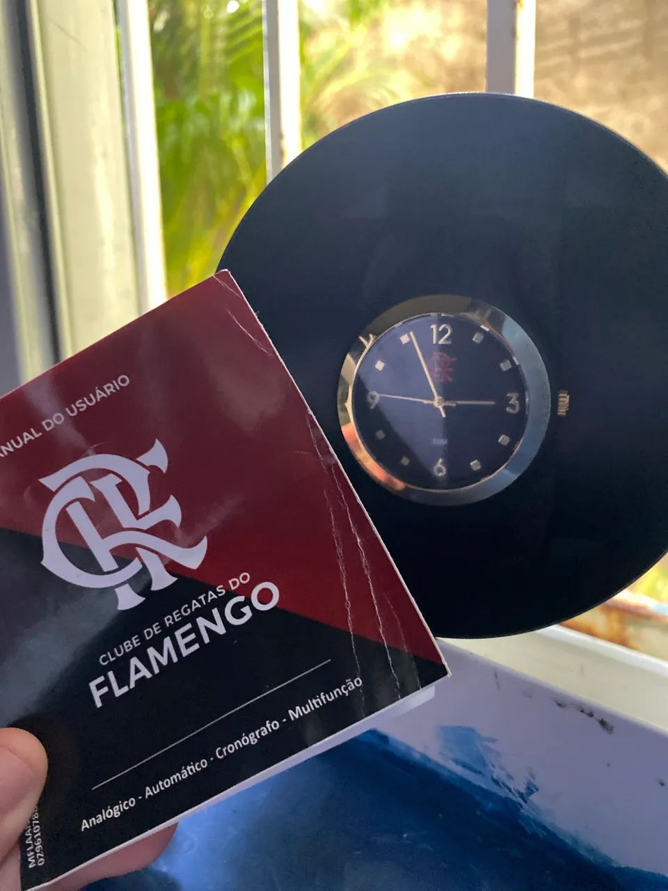 relógio analógico oficial do Flamengo - Foto 3