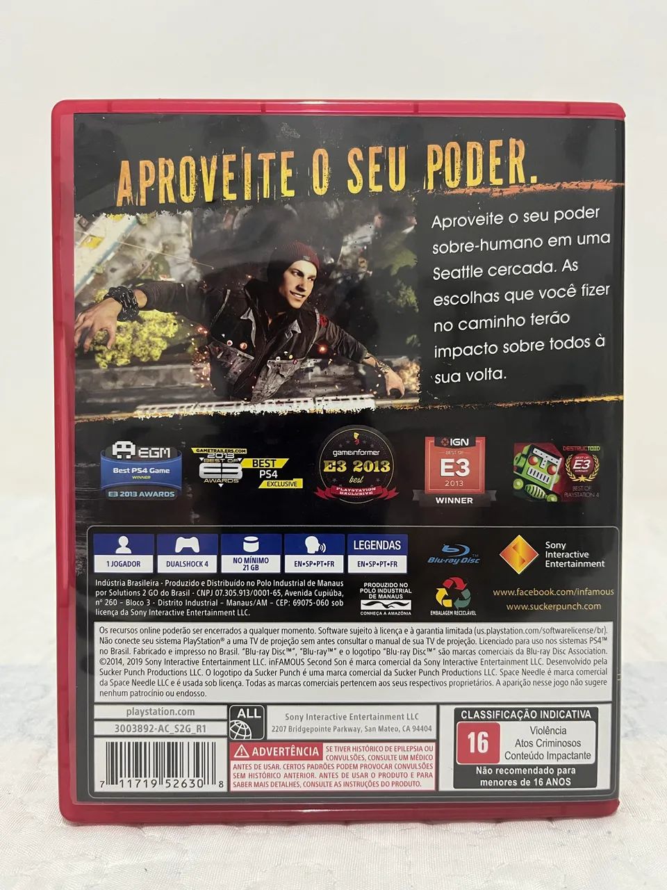 inFAMOUS SECOND SON (PS4/PS5) - Foto 2
