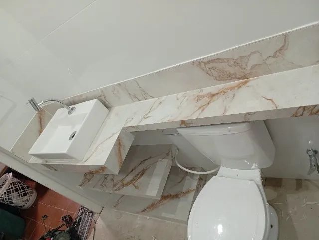 Bancada de porcelanato 