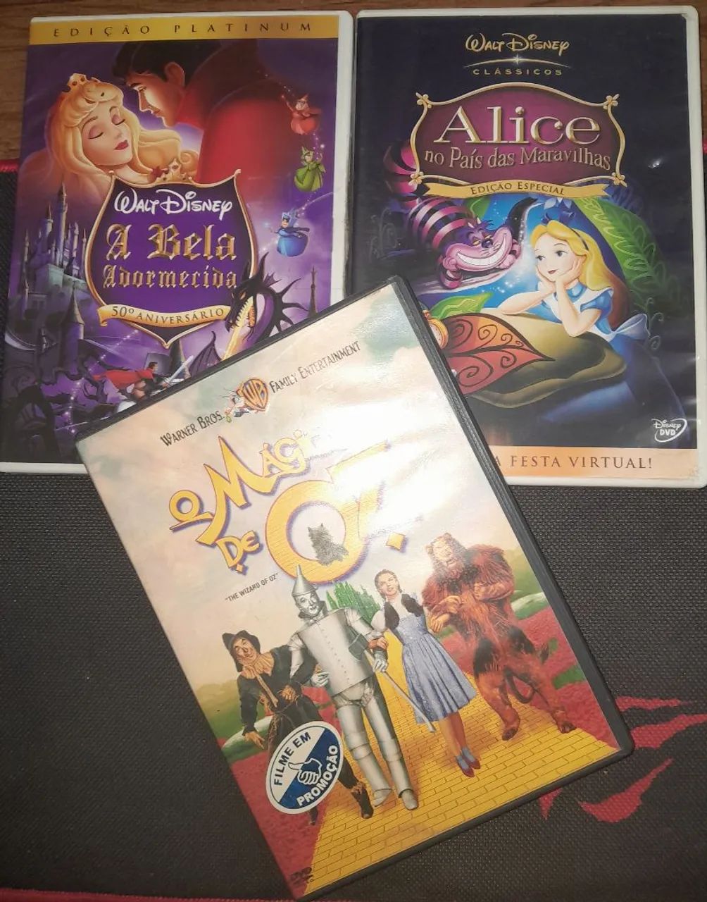 Lote 3 dvds Disney - reserva Lara - CDs, DVDs etc - Vila Bertioga