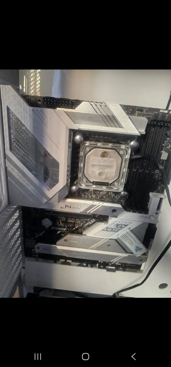 Placa mae asus rog strix z690-a gaming wifi d4+ intel i9 1290ks - Foto 3